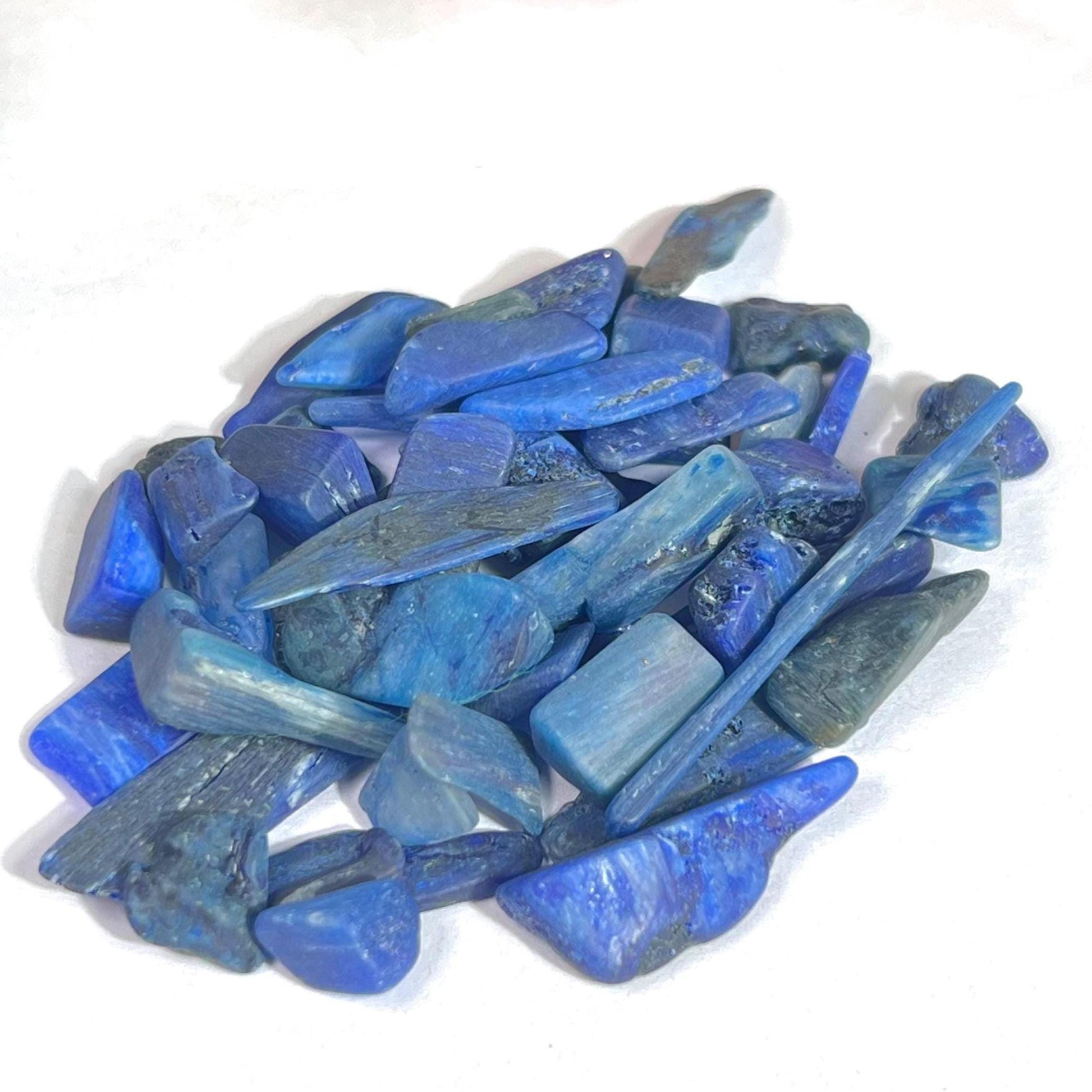Blue Kyanite Stone Chips Stone - Spiritual Stone -Healing Crystals in pack Quality AAAAA +++++