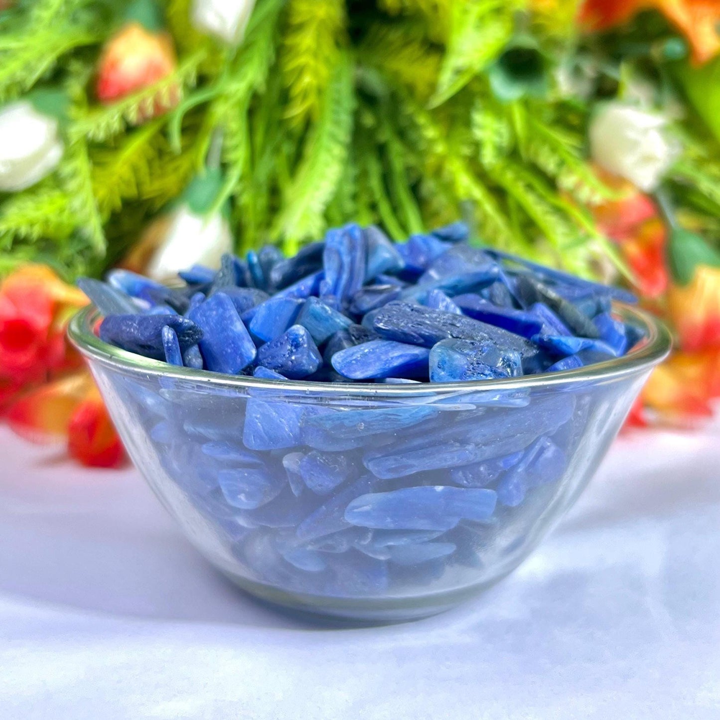 Blue Kyanite Stone Chips Stone - Spiritual Stone -Healing Crystals in pack Quality AAAAA +++++