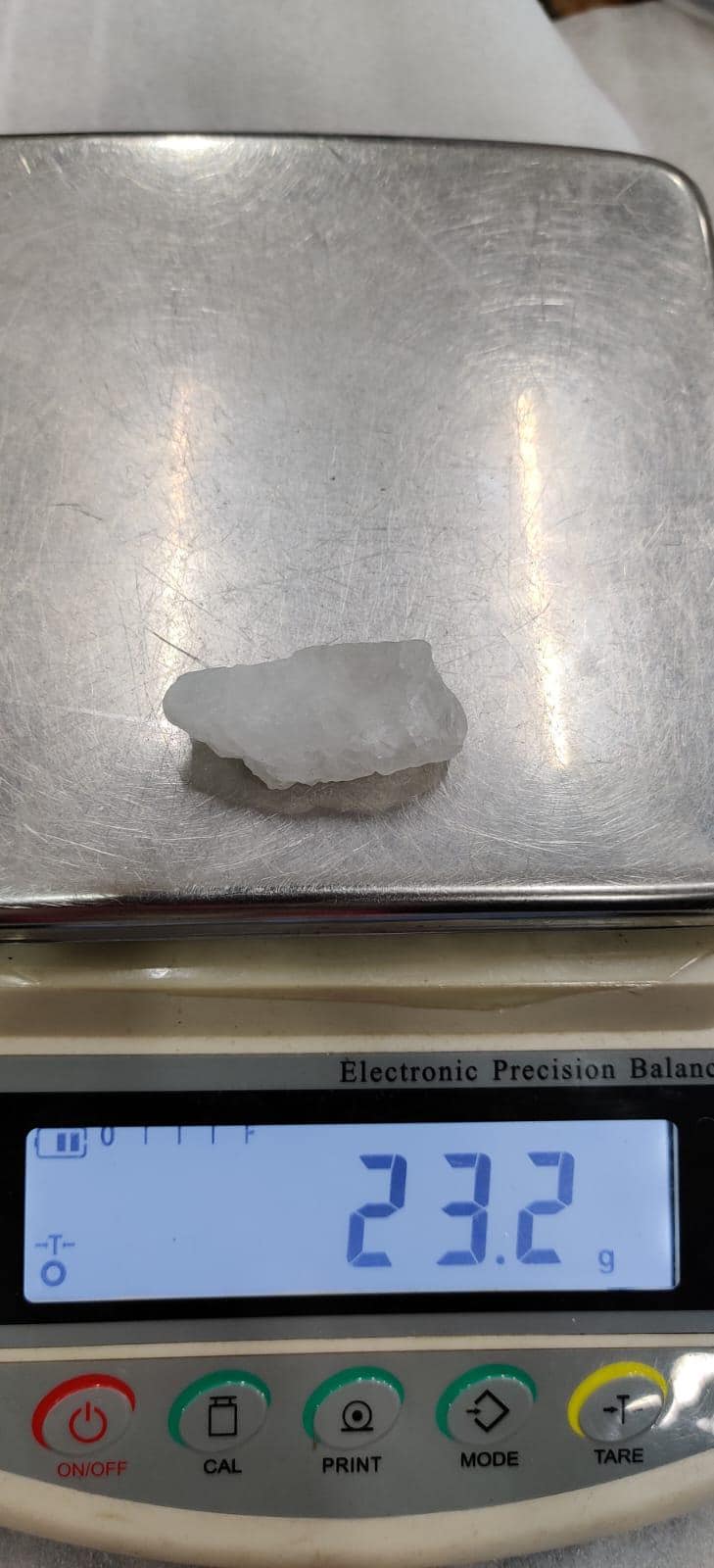 Premium Nirvana Quartz Crystal -Trigonic Quartz - Ice Quartz - Himalayan Quartz-Natural Rough Stone 23 Gram