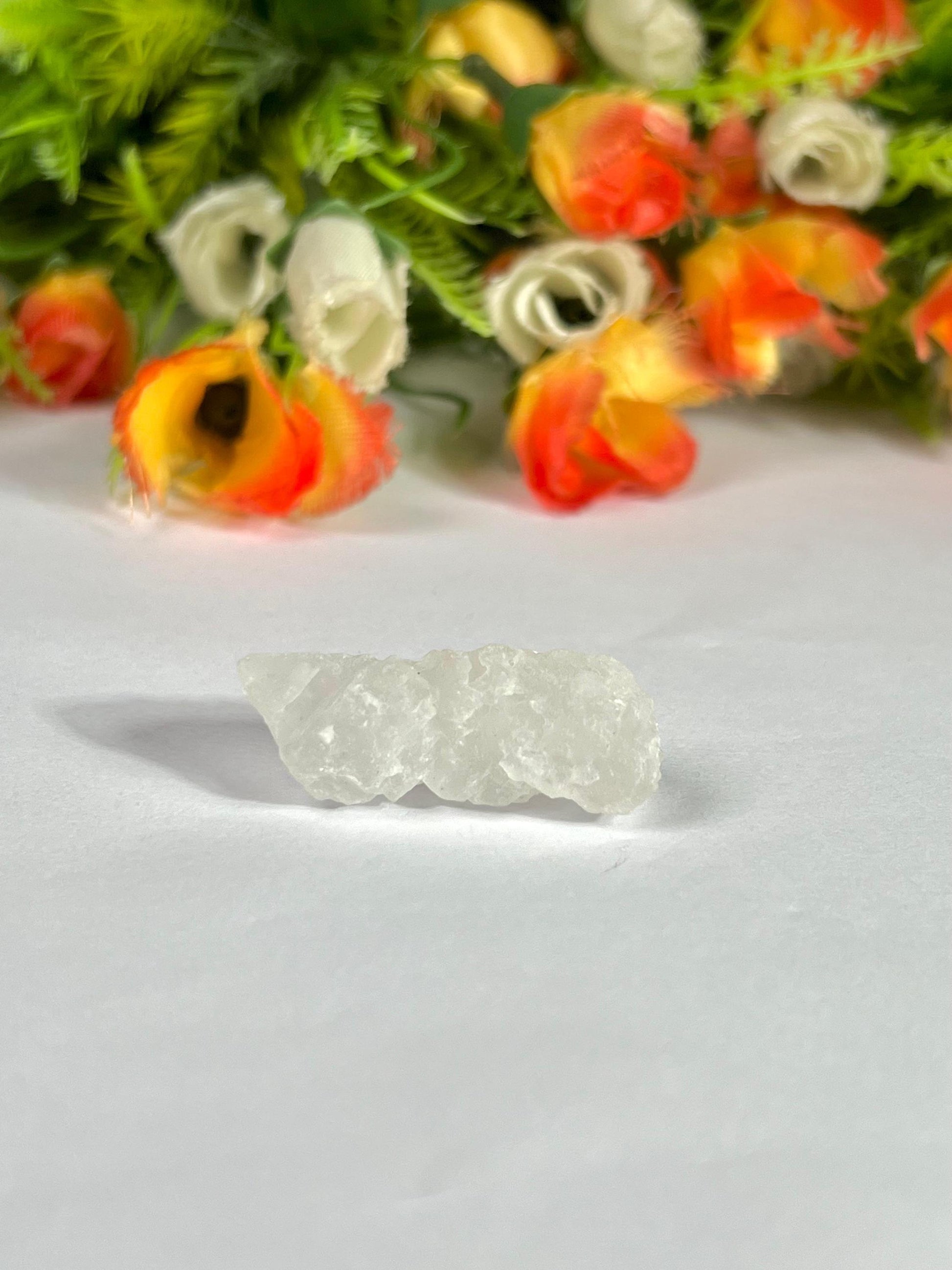 Premium Nirvana Quartz Crystal -Trigonic Quartz - Ice Quartz - Himalayan Quartz-Natural Rough Stone 11 Gram
