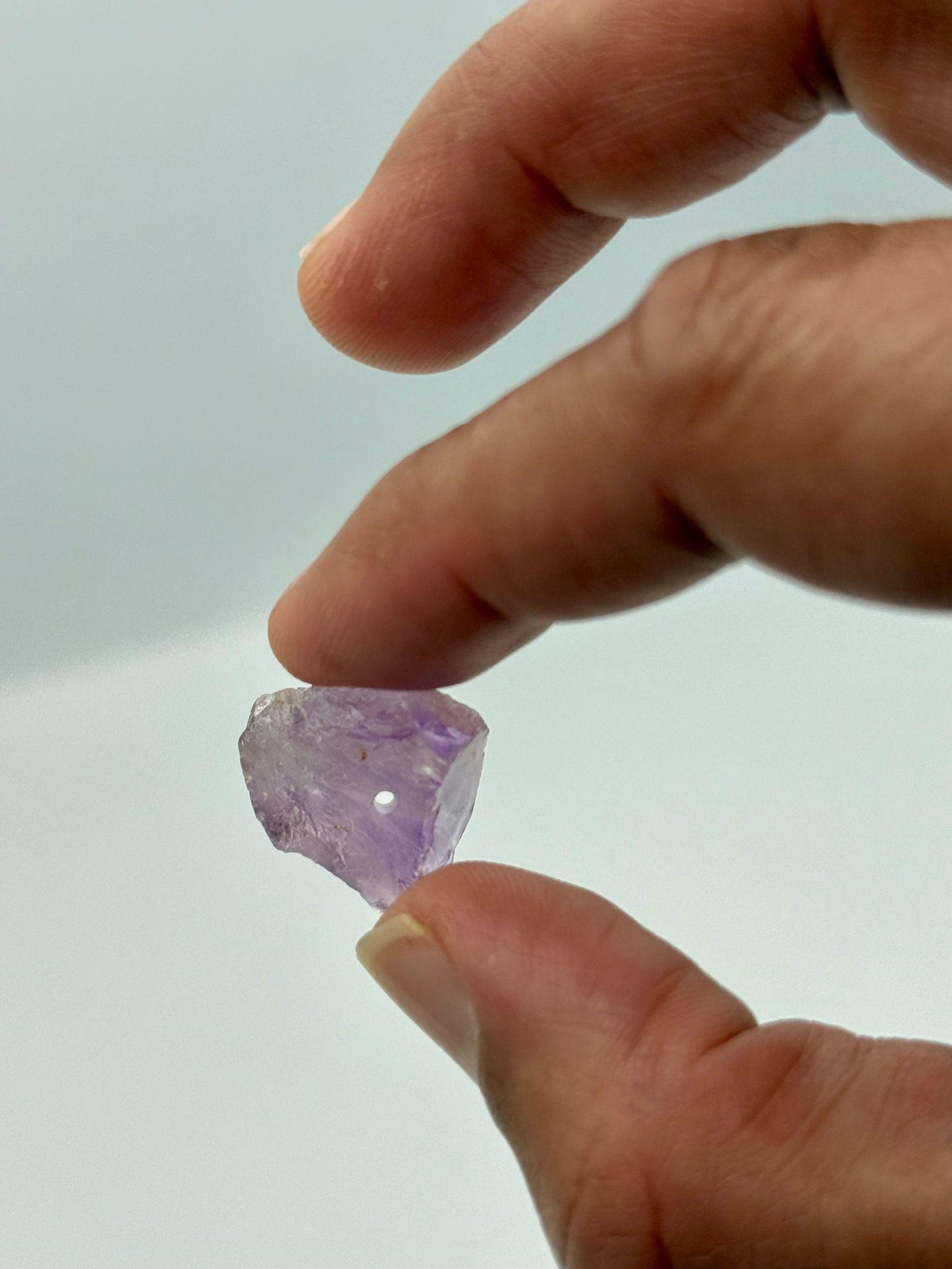Raw Gemstone Beads: Rose Quartz, Citrine, Amethyst, Prehnite - Crystal Healing Nuggets
