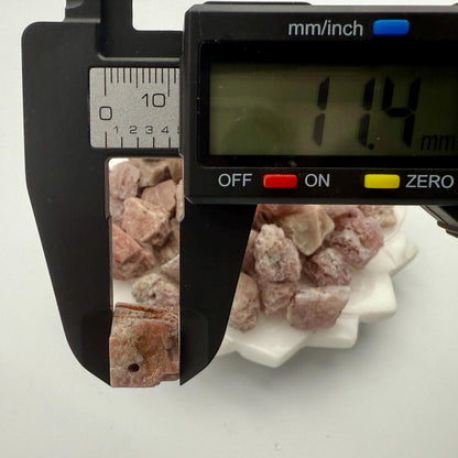 Raw Super Seven Crystal Beads: Melody Stone Nuggets (10-15mm)