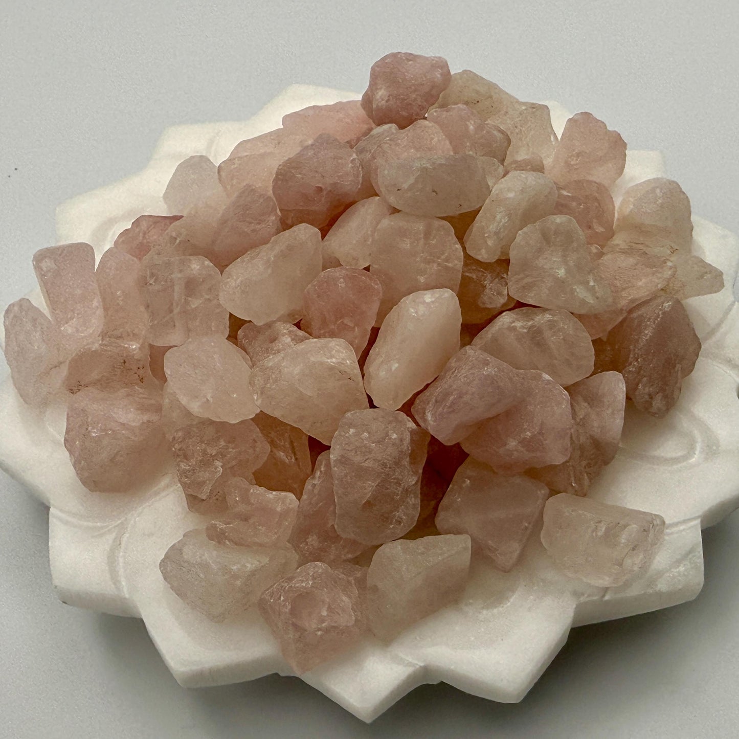 Raw Rose Quartz Beads: Natural Pink Crystal Nuggets for Jewelry