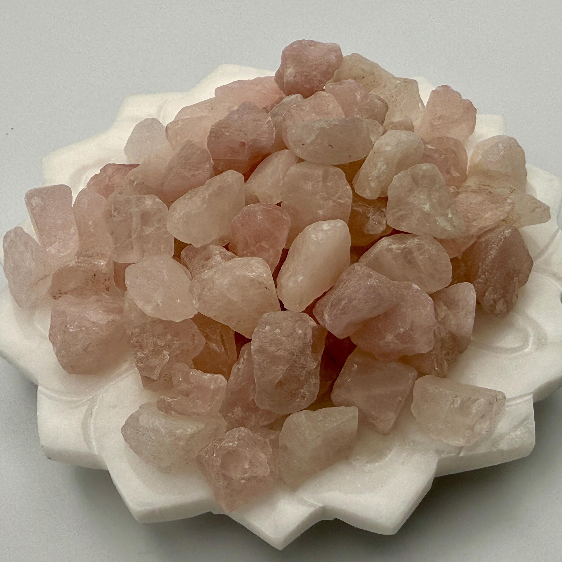 Raw Rose Quartz Beads: Natural Pink Crystal Nuggets for Jewelry