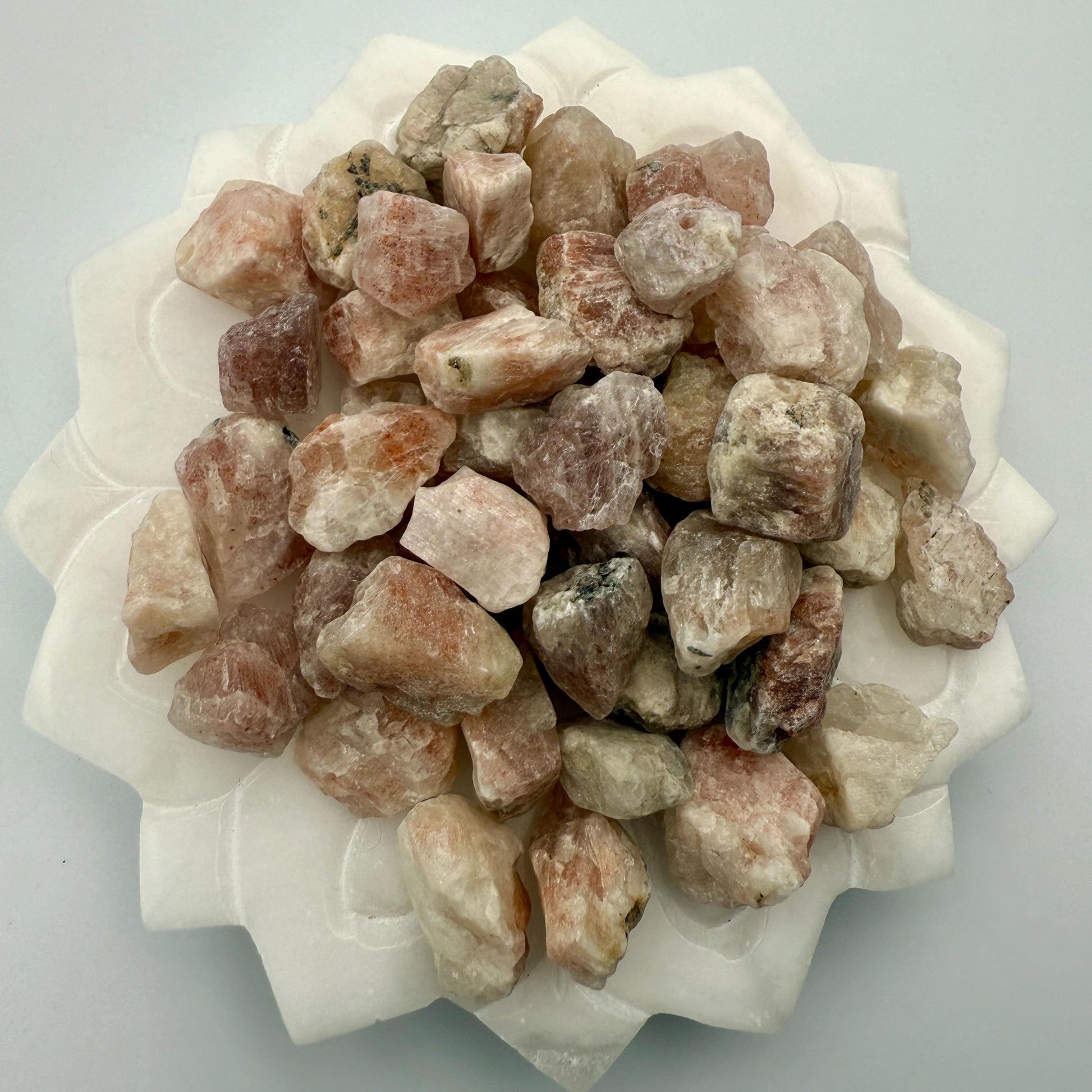 Raw Pink Aventurine Beads: Natural Peach Gemstone Nuggets for Jewelry Making