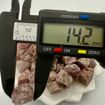 Raw Super Seven Crystal Beads: Natural Melody Stone Nuggets, High Vibration (1mm Hole)