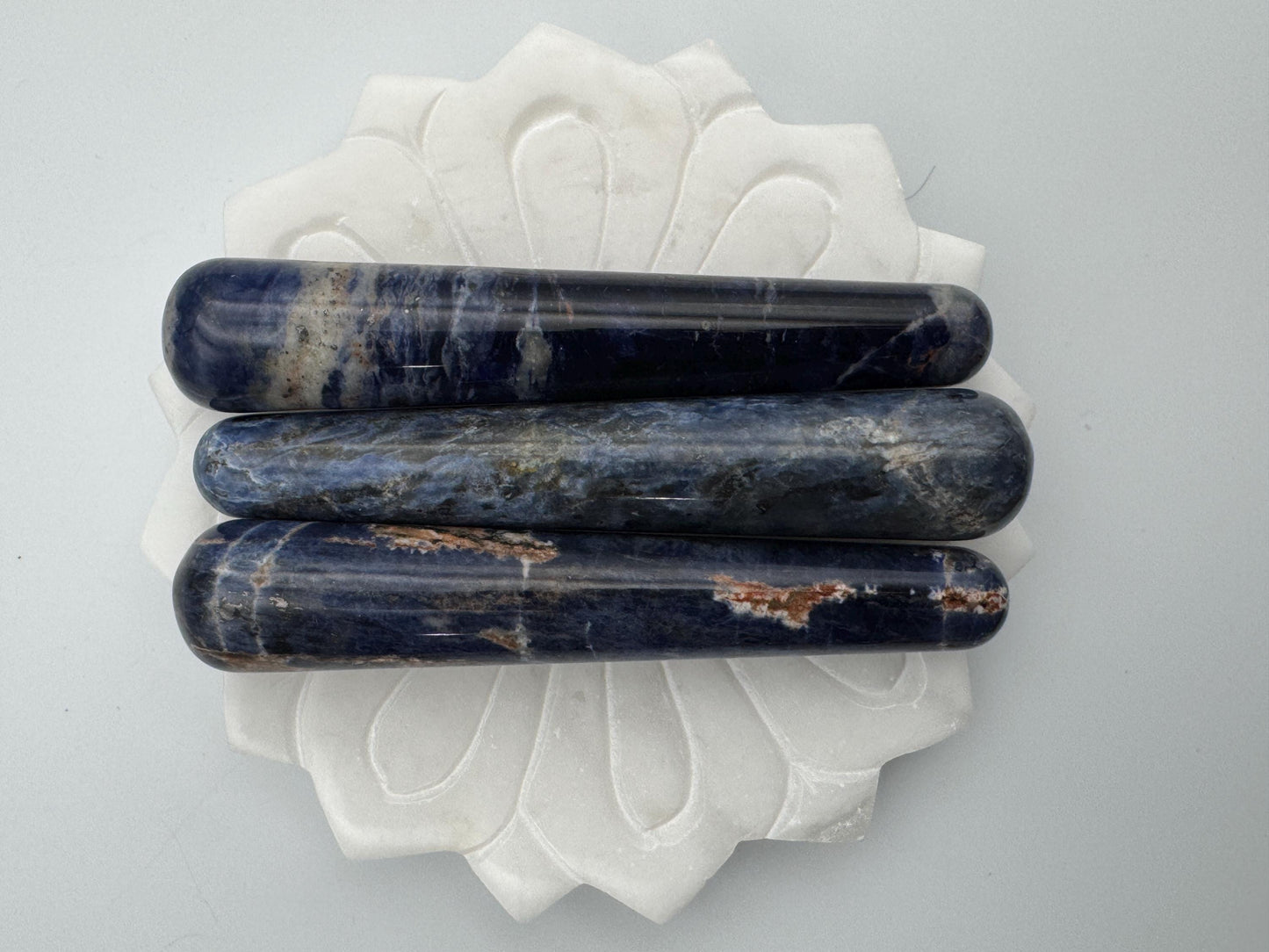 Sodalite Crystal Massage Wand - Reiki Healing | Shazu.com