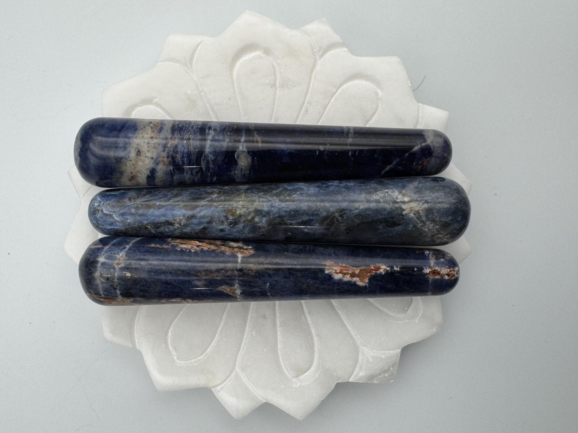 Sodalite Crystal Massage Wand - Reiki Healing | Shazu.com