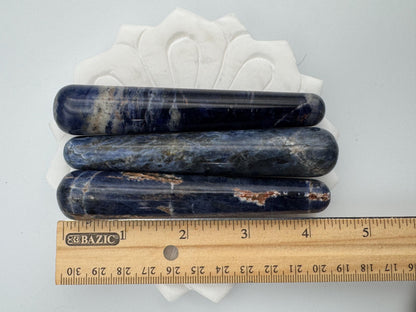 Sodalite Crystal Massage Wand - Reiki Healing | Shazu.com