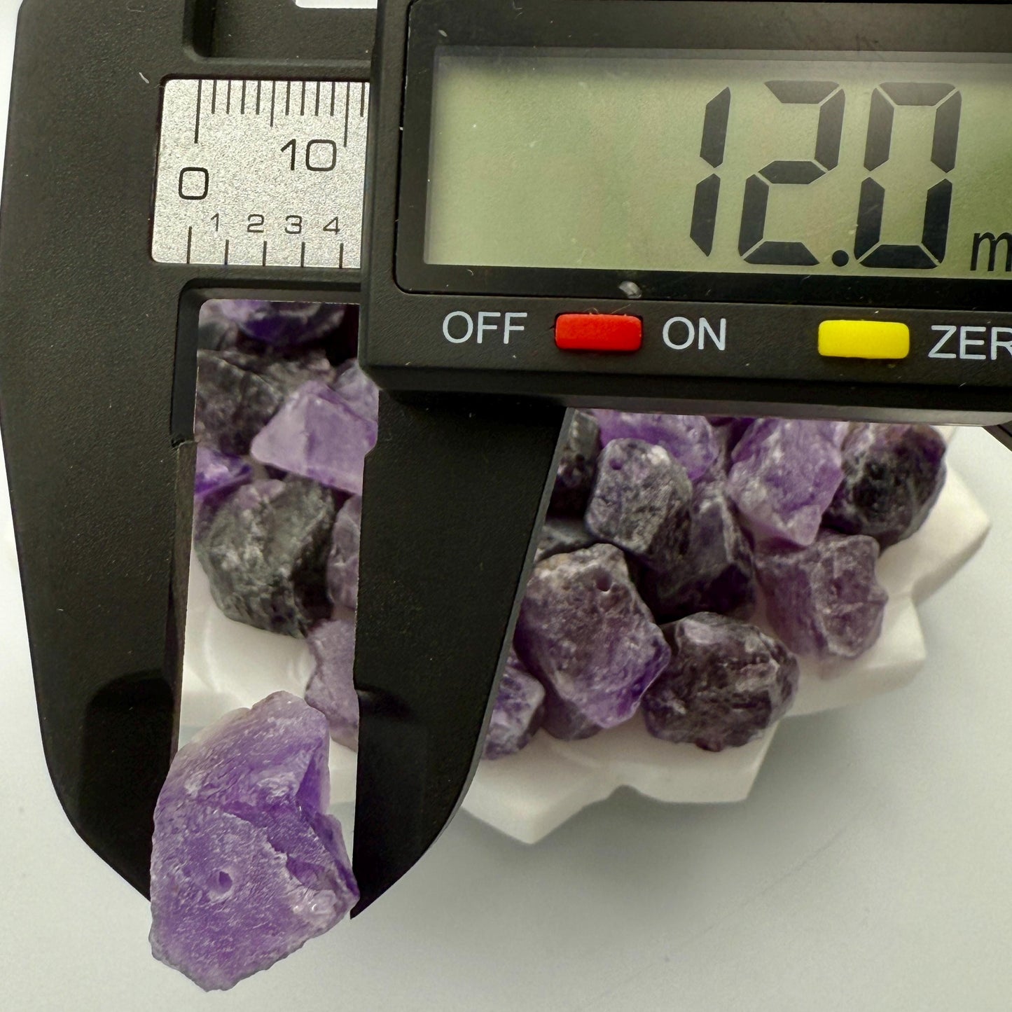 Raw Amethyst Beads: Natural Purple Crystal Nuggets, Spiritual Jewelry Making