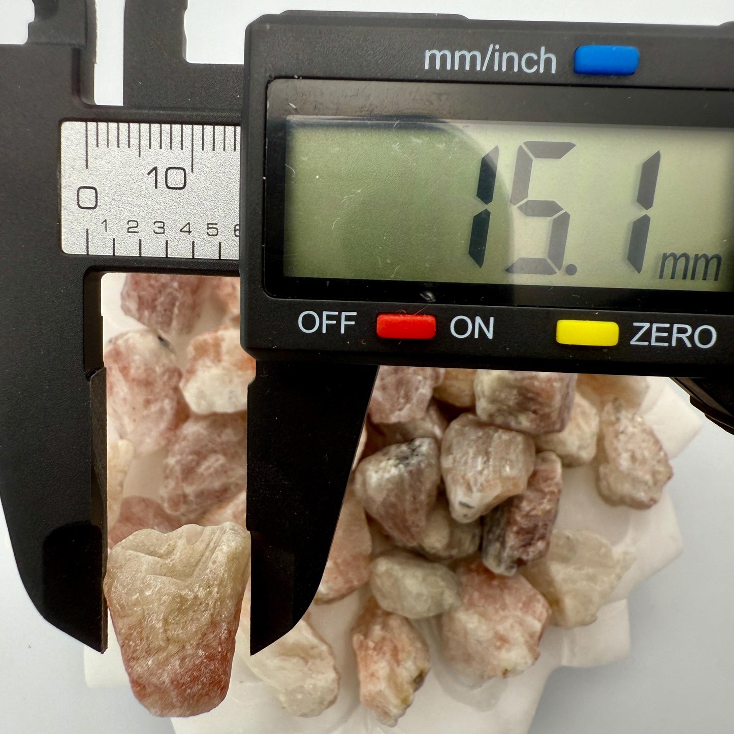Raw Pink Aventurine Beads: Natural Peach Gemstone Nuggets for Jewelry Making