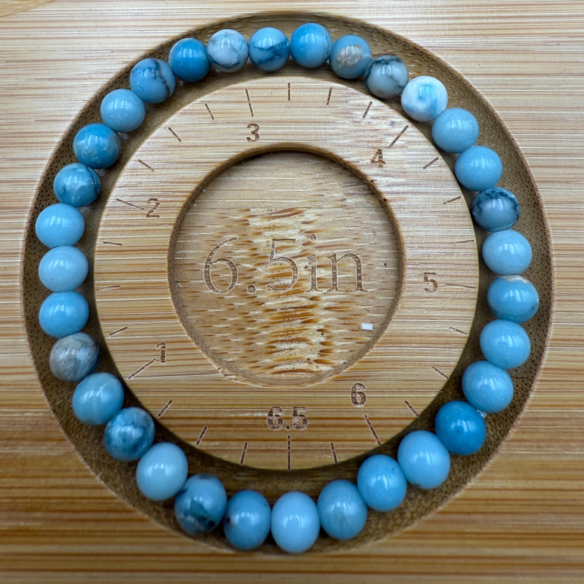 AAA Larimar Bracelet | Dominican Atlantis Stone, Handmade