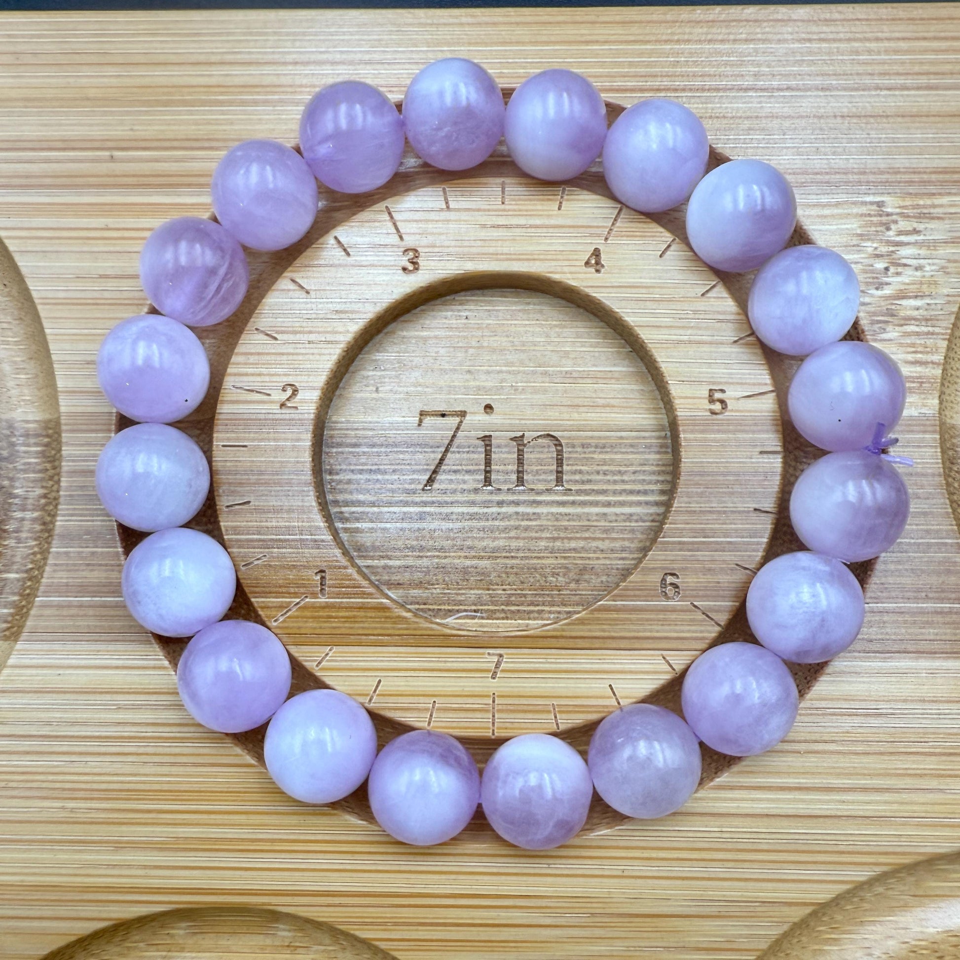 AAA Premium Kunzite Bracelet 10mm Beads – Pink Spodumene for Love, Calm & Emotional Healing | Shazu.com