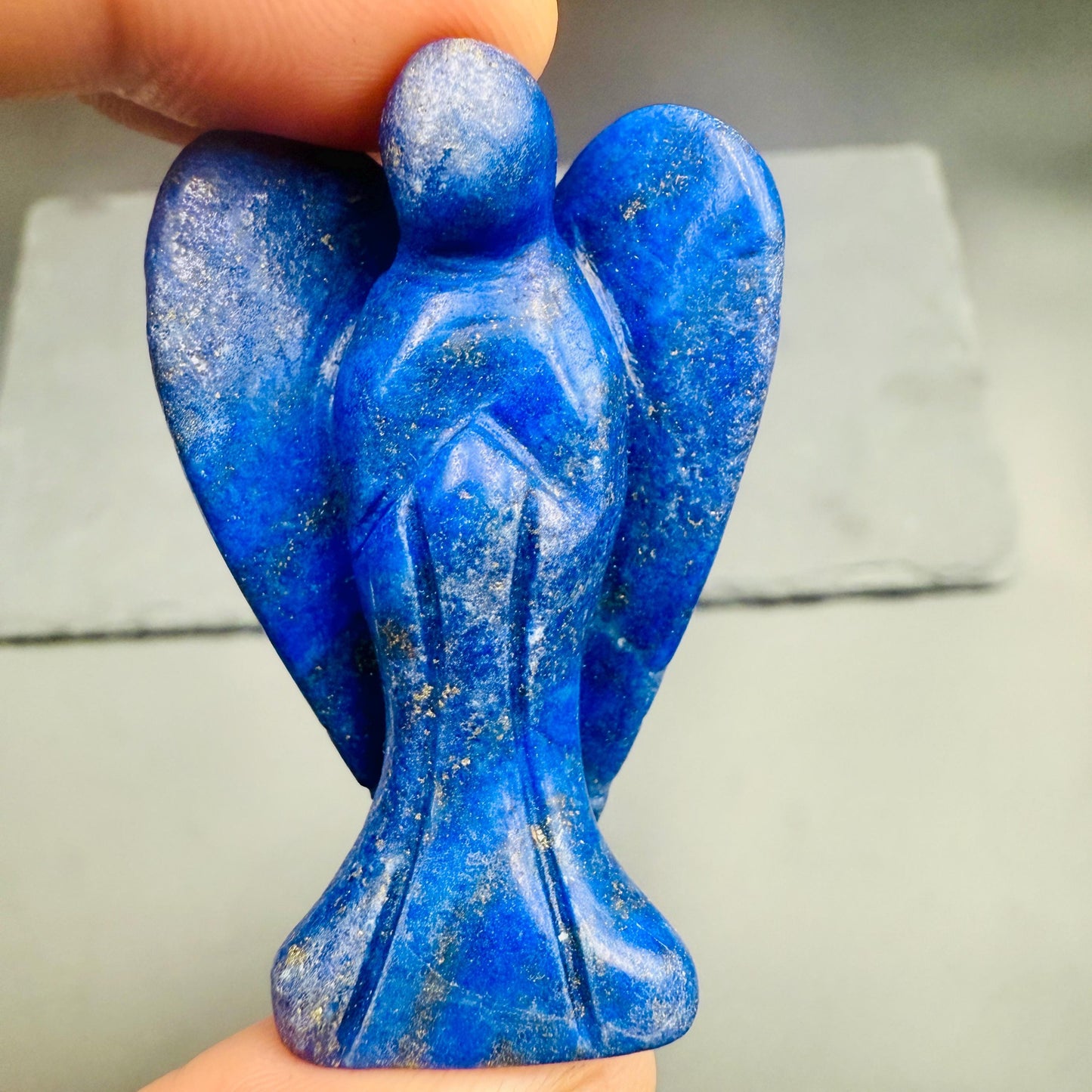 Lapis Lazuli Guardian Angel – Crystal of Wisdom, Truth & Inner Power (2")
