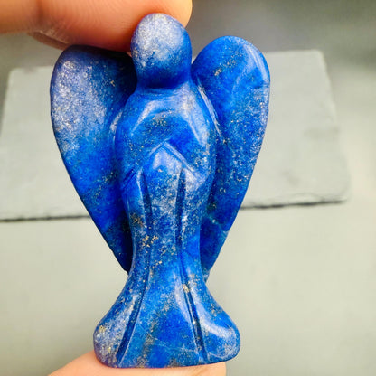 Lapis Lazuli Guardian Angel – Crystal of Wisdom, Truth & Inner Power (2")