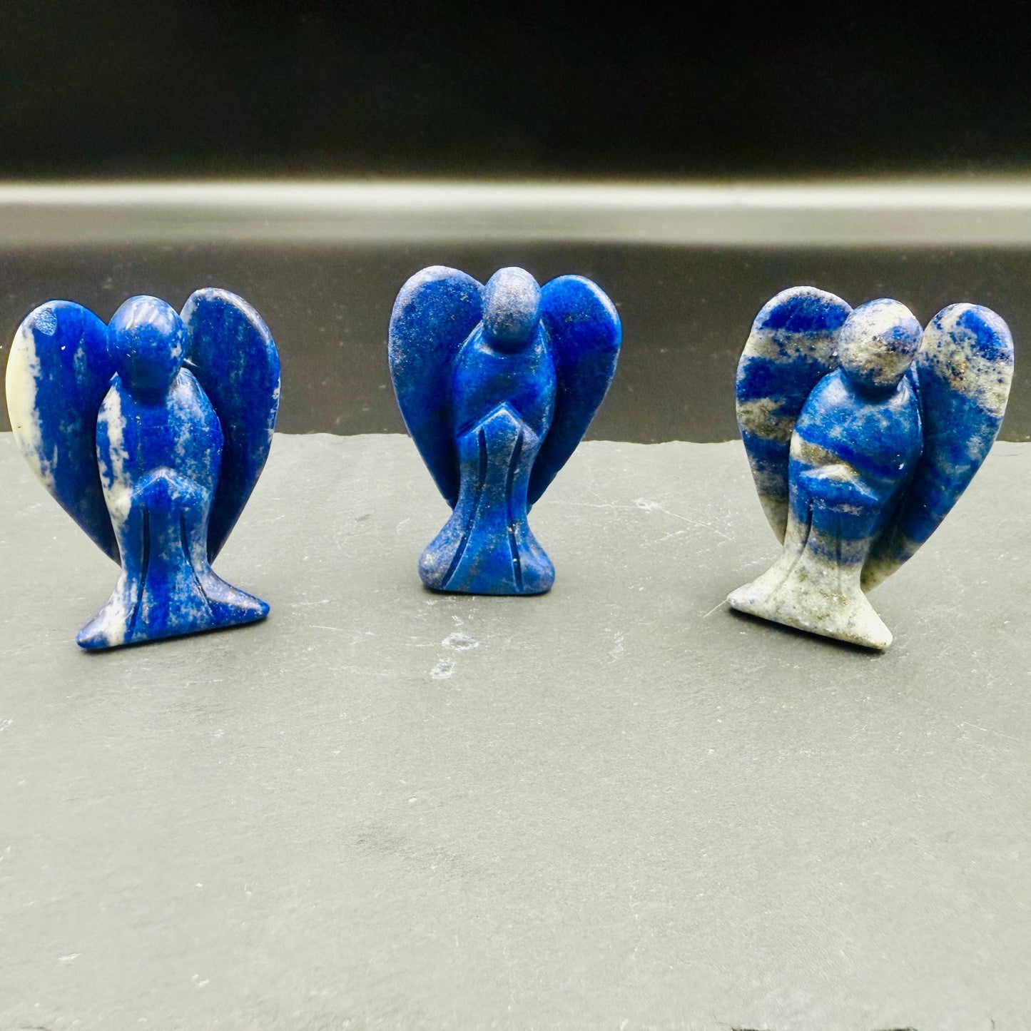Lapis Lazuli Guardian Angel – Crystal of Wisdom, Truth & Inner Power (2")
