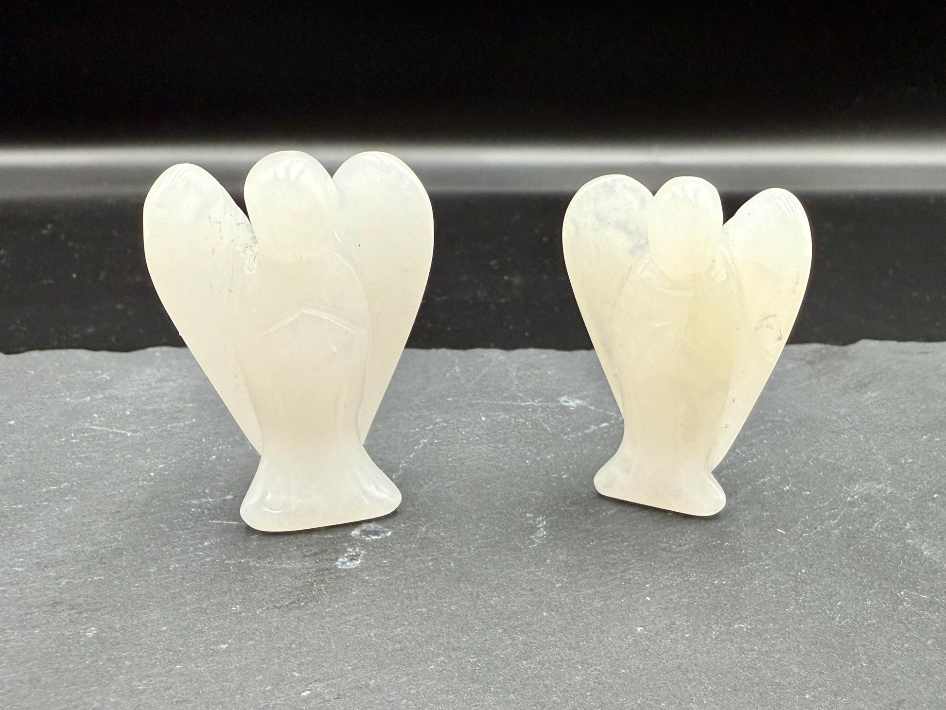 White Jade Angel – Crystal of Peace, Purity & Protection (2")