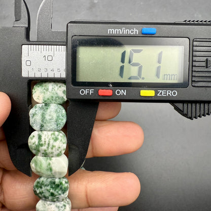 Tree Agate Bracelet – Oval Faceted