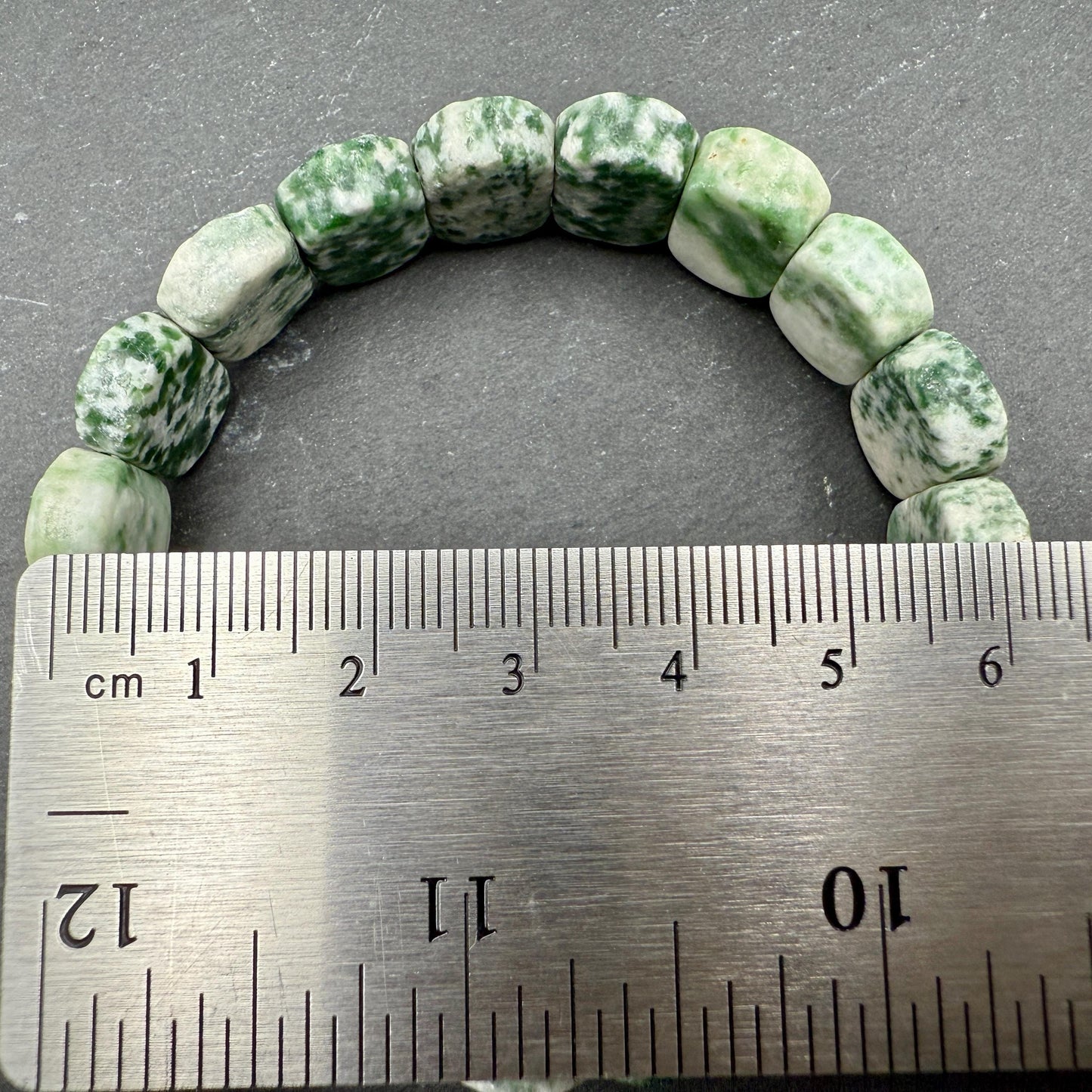 Tree Agate Bracelet – Oval Faceted