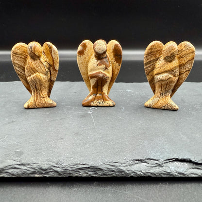 Picture Jasper Angel – Crystal of Earth Wisdom, Grounding & Inner Strength (2")