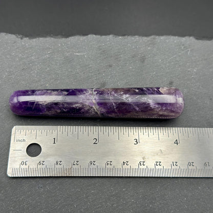 Amethyst Crystal Massage Wand | Acupressure, Trigger Point Therapy