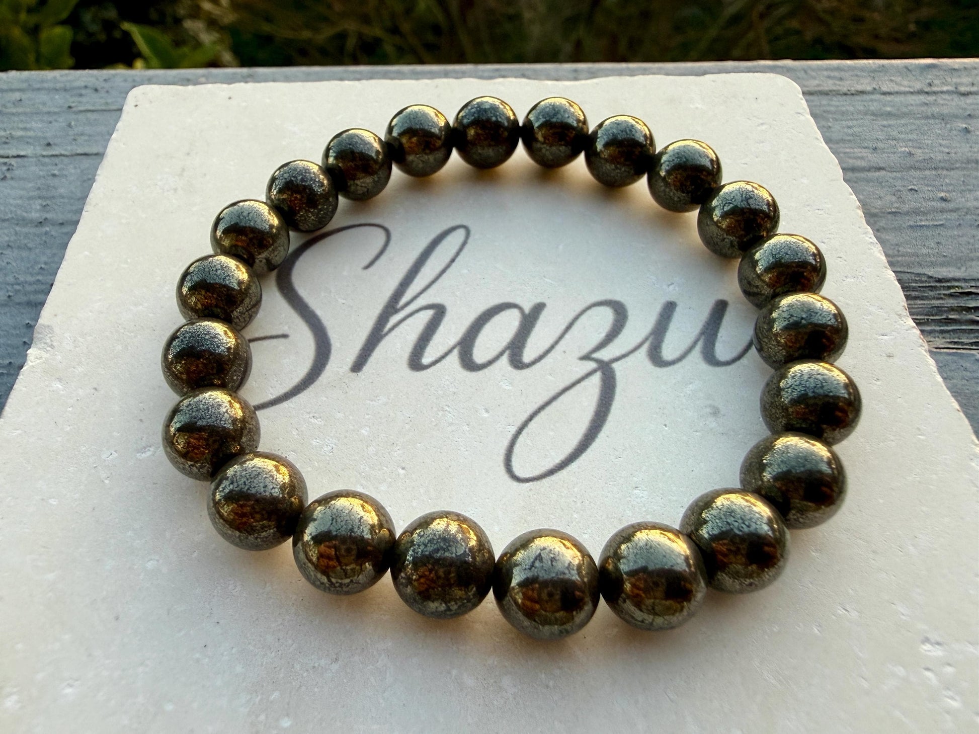 AAA Pyrite Bracelet – Stone of Wealth & Confidence