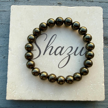 AAA Pyrite Bracelet – Stone of Wealth & Confidence