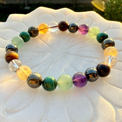 Money Wealth Bracelet – Abundance, Luck, Prosperity Manifestation Tool