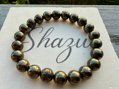 AAA Pyrite Bracelet – Stone of Wealth & Confidence