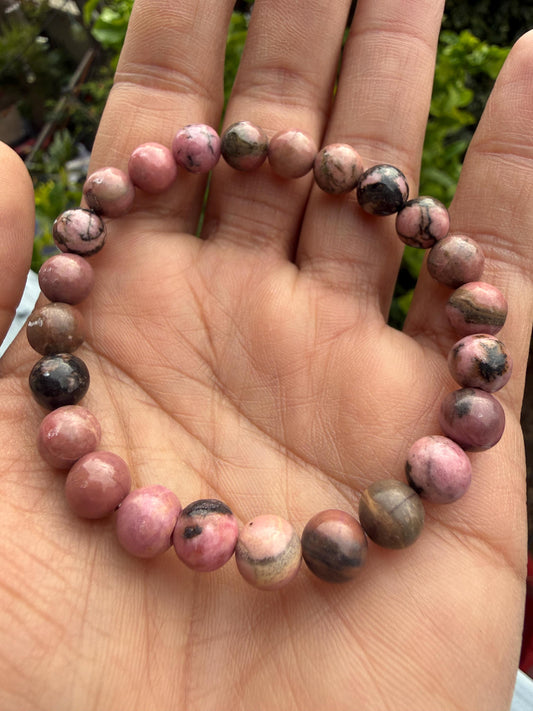 Rhodonite Bracelet — Love & Compassion
