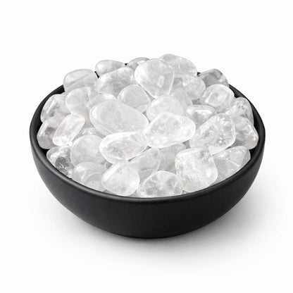 Clear Quartz Tumbled Stone – Master Healer Crystal for Energy Amplification, Clarity, Manifestation & Balance