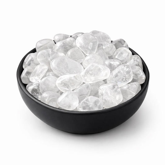 Clear Quartz Tumbled Stone – Master Healer Crystal for Energy Amplification, Clarity, Manifestation & Balance