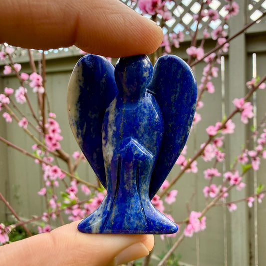 Lapis Lazuli Guardian Angel – Crystal of Wisdom, Truth & Inner Power (2")