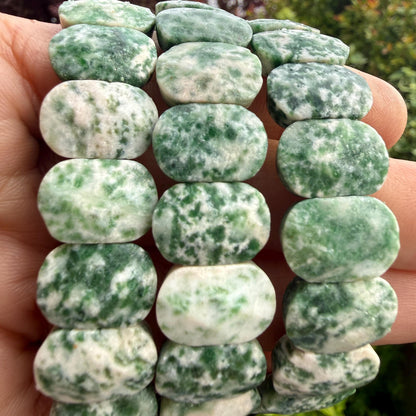 Tree Agate Bracelet – Oval Faceted