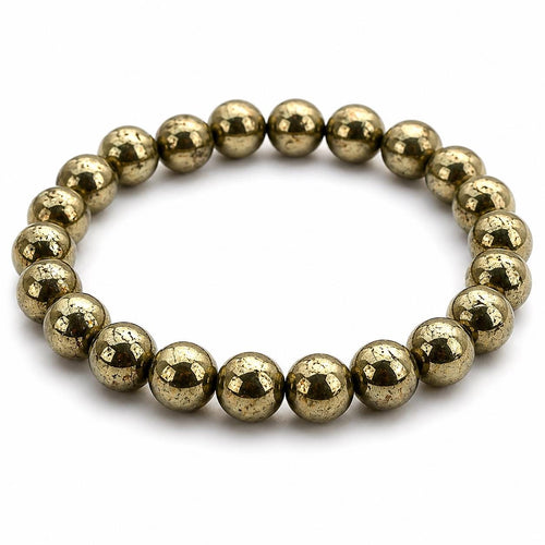 Pyrite Bracelet — Confidence & Abundance