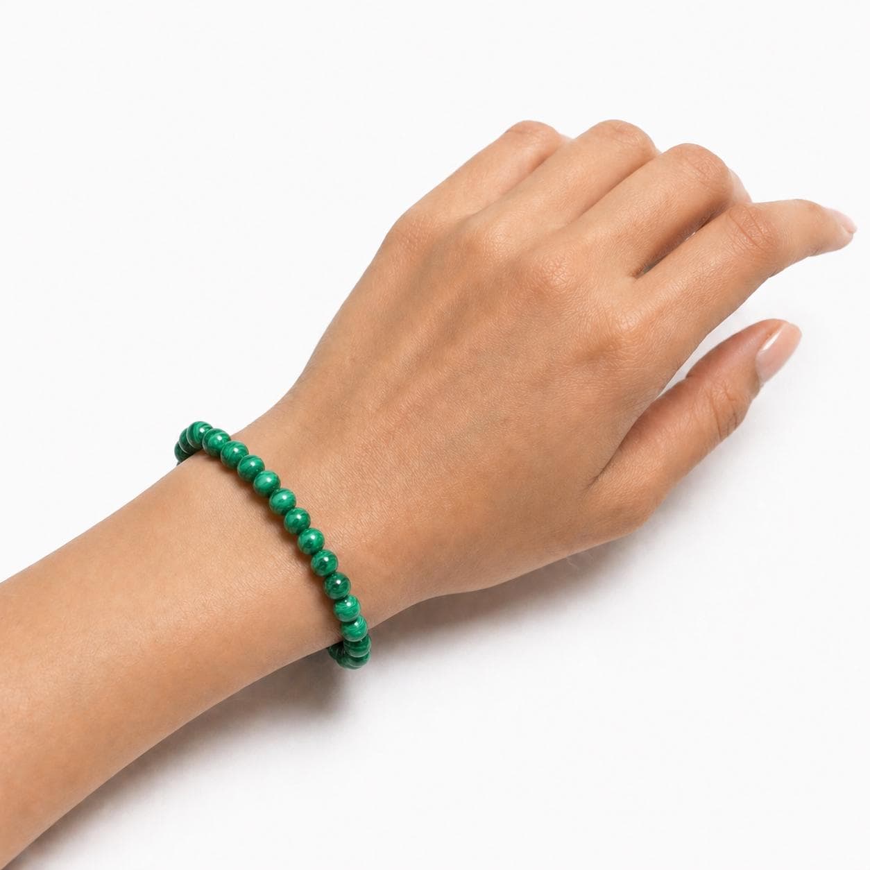 AAA Malachite Bracelet – Natural Stone for Protection, Transformation & Heart Healing