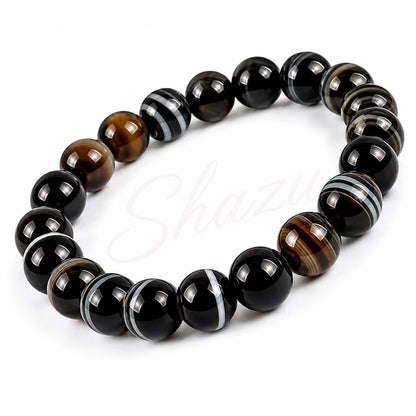AAA Sulemani Hakik Bracelet – Protection Agate for Strength, Grounding & Clarity