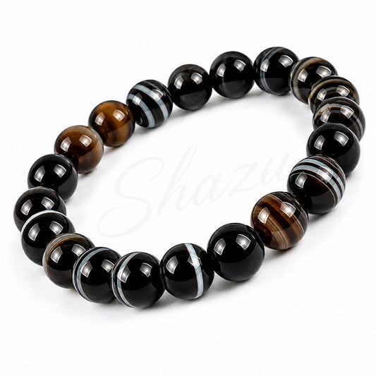 Sulemani Hakik Agate Bracelet — Grounding & Calm