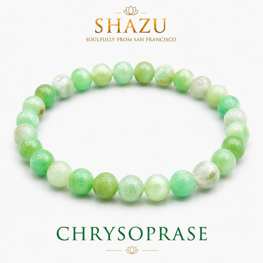 Chrysoprase Bracelet — Love & Abundance