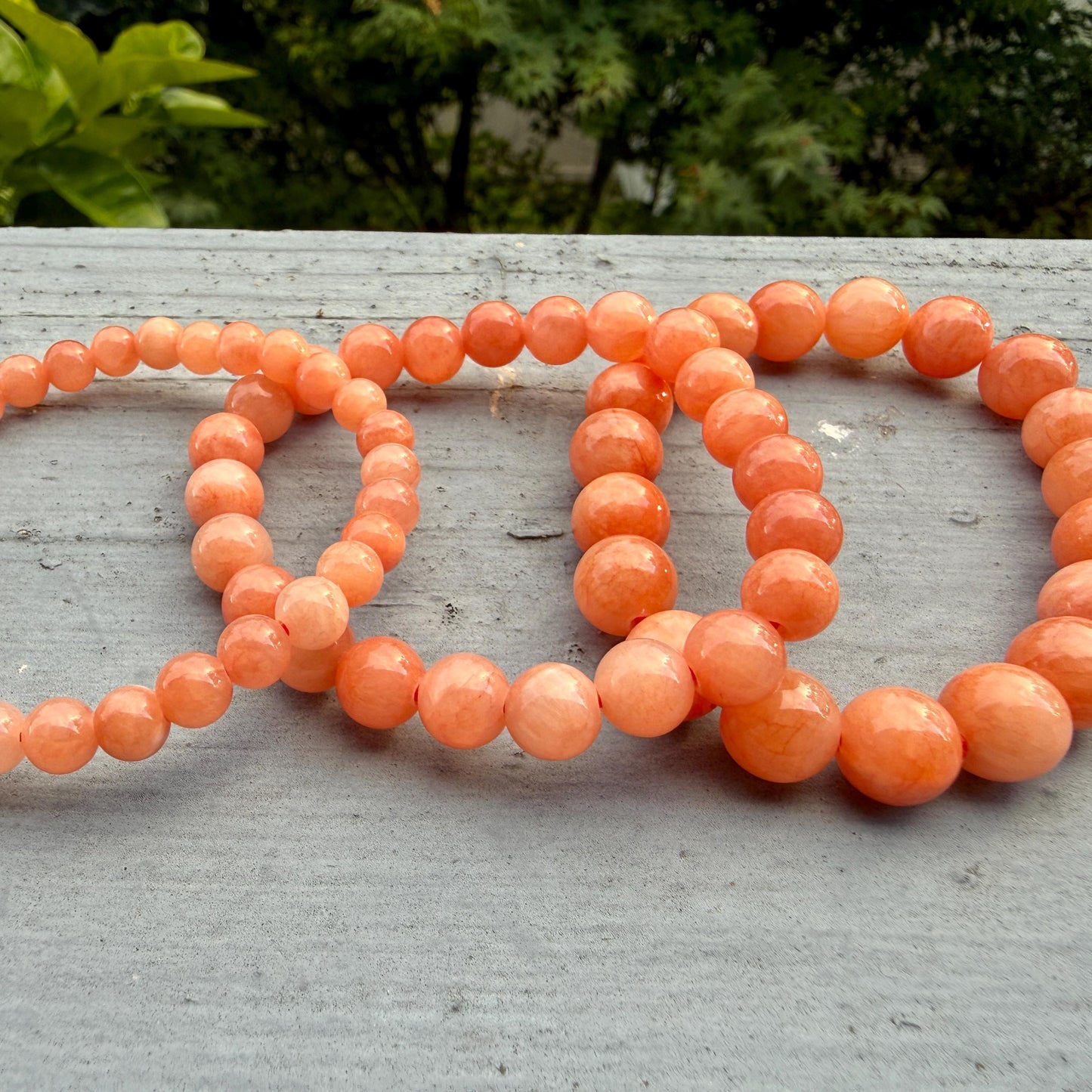 AAA Orange Calcite Bracelet – Natural Crystal Bracelet for Joy, Motivation & Positive Energy