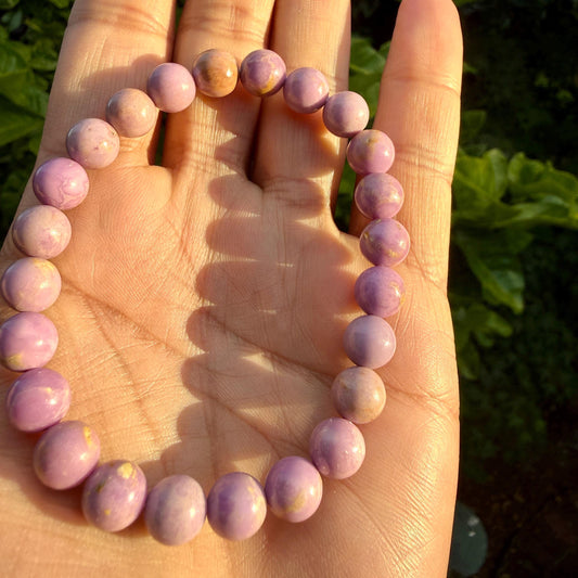 Phosphosiderite Bracelet — Calm & Intuition