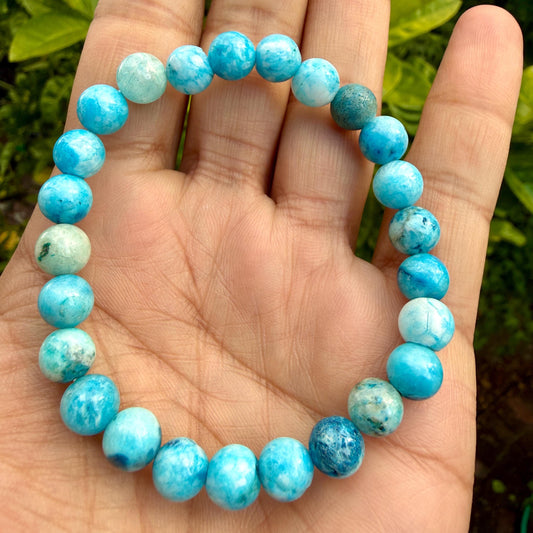 Smithsonite Bracelet — Calm & Clear Voice