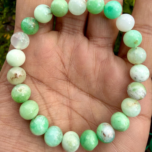 Chrysoprase Bracelet — Love & Abundance