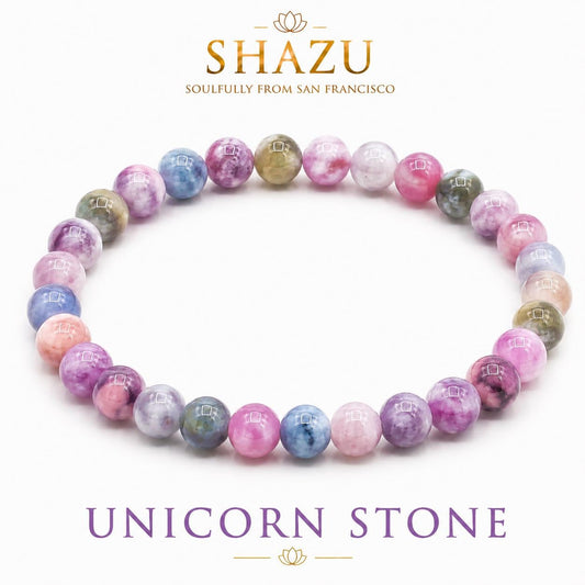 Unicorn Stone Bracelet — Intuition & Calm