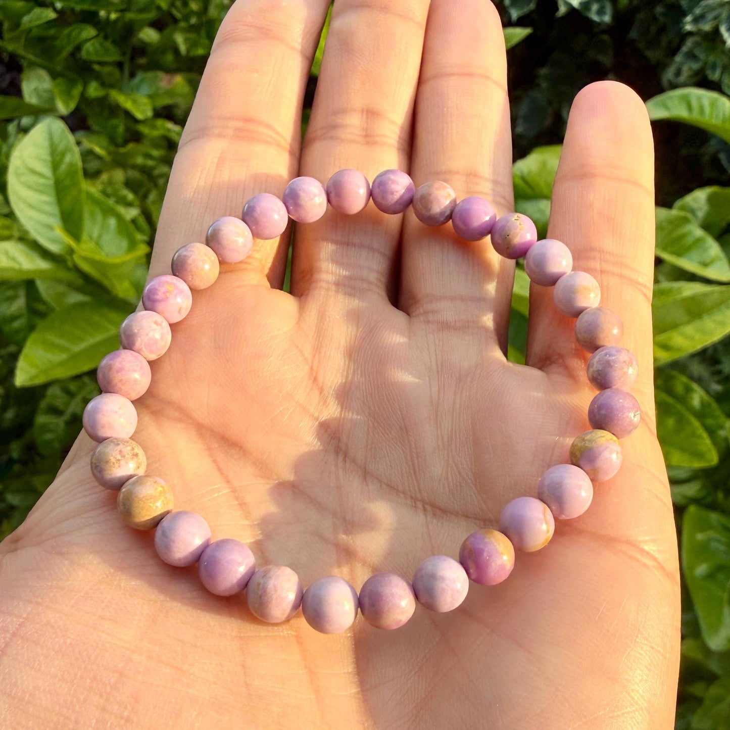 AAA Phosphosiderite Bracelet – Natural Crystal Bracelet for Peace, Intuition & Emotional Balance