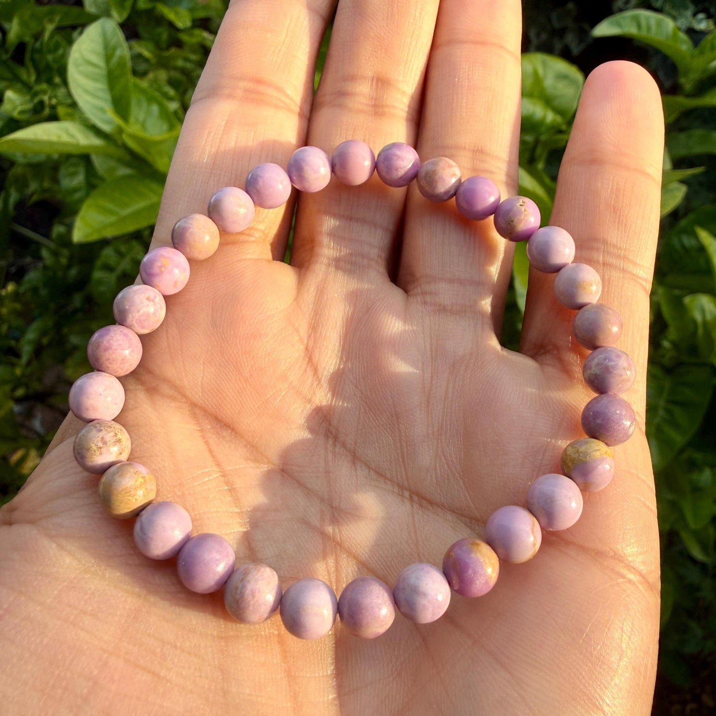 AAA Phosphosiderite Bracelet – Natural Crystal Bracelet for Peace, Intuition & Emotional Balance