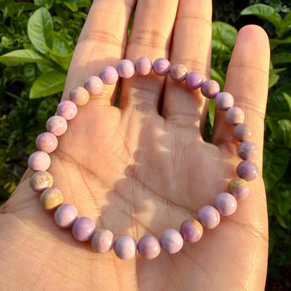 AAA Phosphosiderite Bracelet – Natural Crystal Bracelet for Peace, Intuition & Emotional Balance