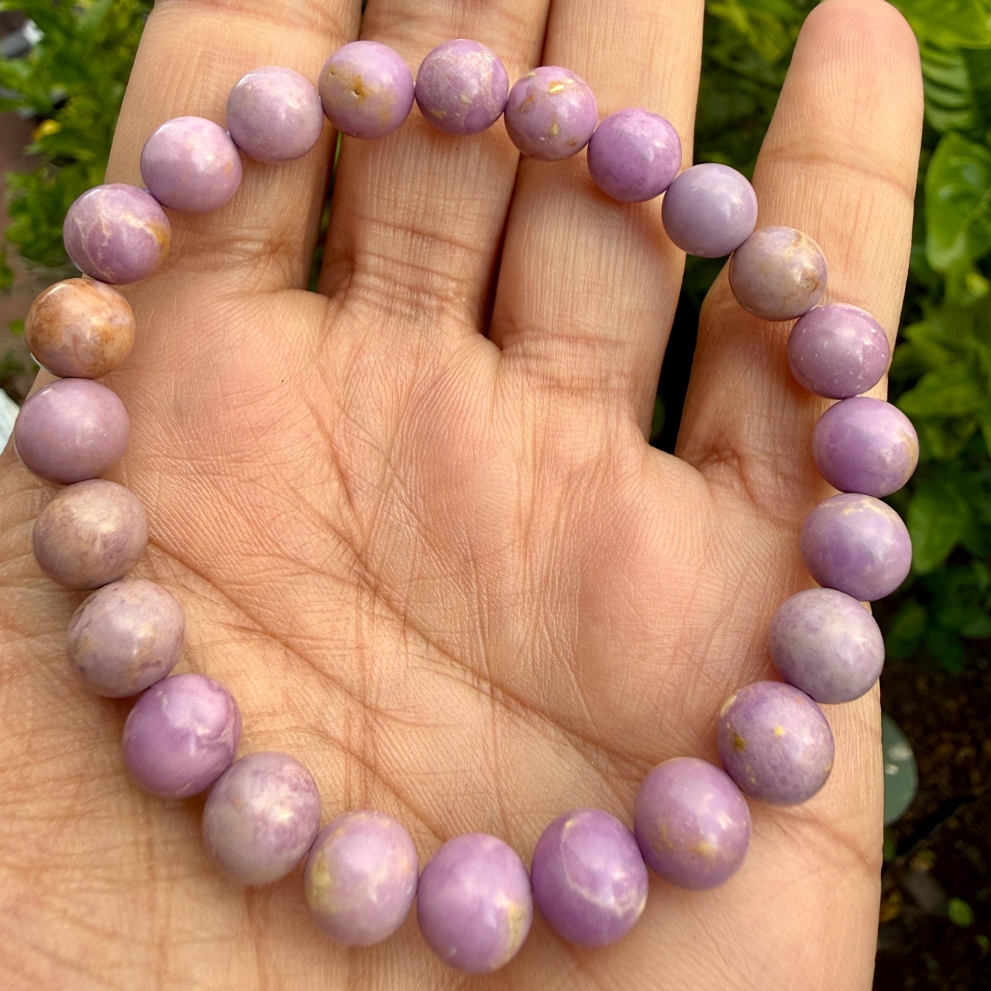 AAA Phosphosiderite Bracelet – Natural Crystal Bracelet for Peace, Intuition & Emotional Balance
