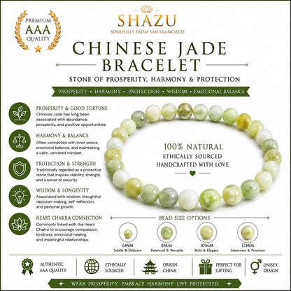 Chinese Jade Bracelet — Quiet Harmony