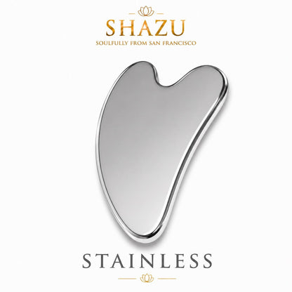 Stainless Steel Gua Sha — Daily Ritual
